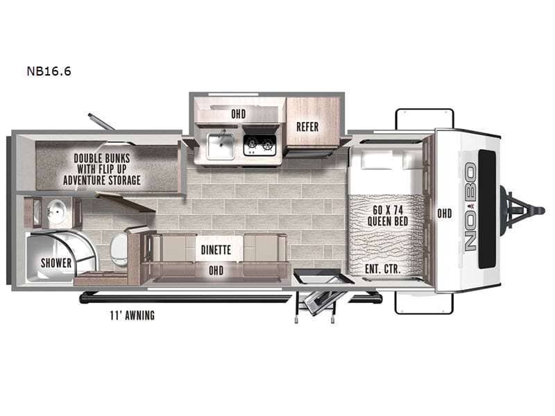 2022 Forest River 2022 Forest River No Boundaries - thumbnail 2