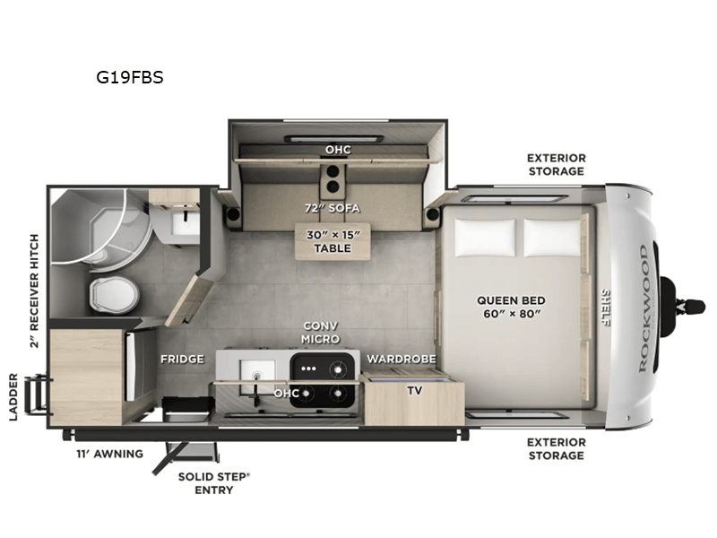 2026 Forest River 2026 Forest River Rockwood Geo Pro - thumbnail 3
