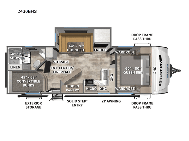 2026 Forest River 2026 Forest River Puma Tracks - thumbnail 3