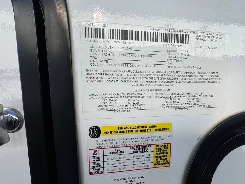 2022 CrossRoads 2022 CrossRoads Cruiser Aire - thumbnail 23