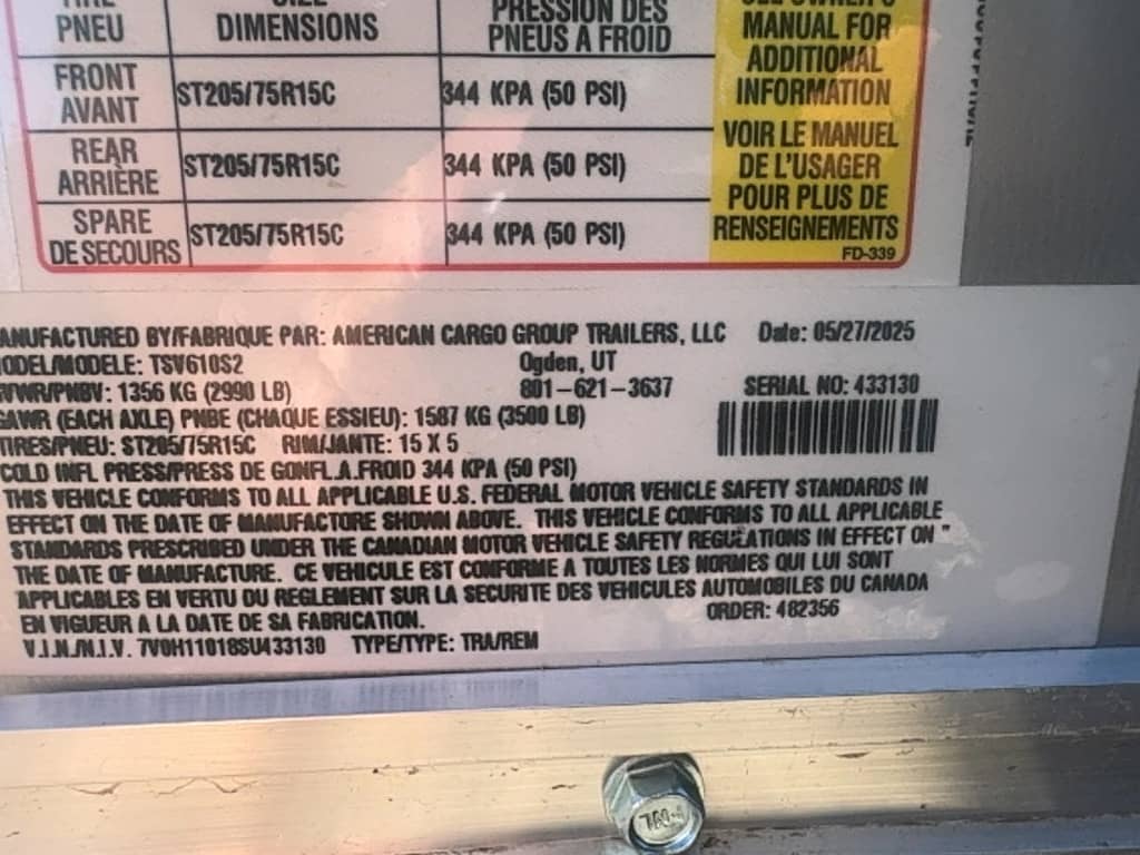 2025 Haulmark 2025 Haulmark Transport V-Nose - thumbnail 17