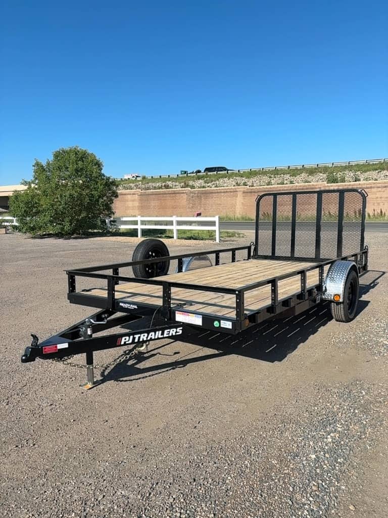 2026 PJ Trailers 2026 PJ Trailers Single Axle Channel Utility U8 - thumbnail 2