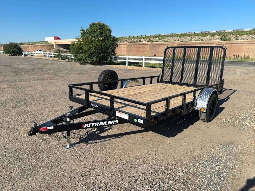 2026 PJ Trailers 2026 PJ Trailers Single Axle Channel Utility U8 - thumbnail 2