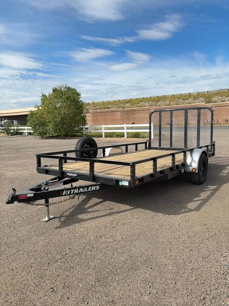 2026 PJ Trailers 2026 PJ Trailers Single Axle Channel Utility U8 - thumbnail 2