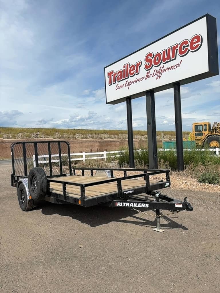 2026 PJ Trailers 2026 PJ Trailers Single Axle Channel Utility U8 - thumbnail 1