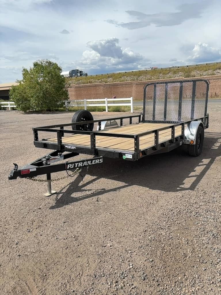 2026 PJ Trailers 2026 PJ Trailers Single Axle Channel Utility U8 - thumbnail 2