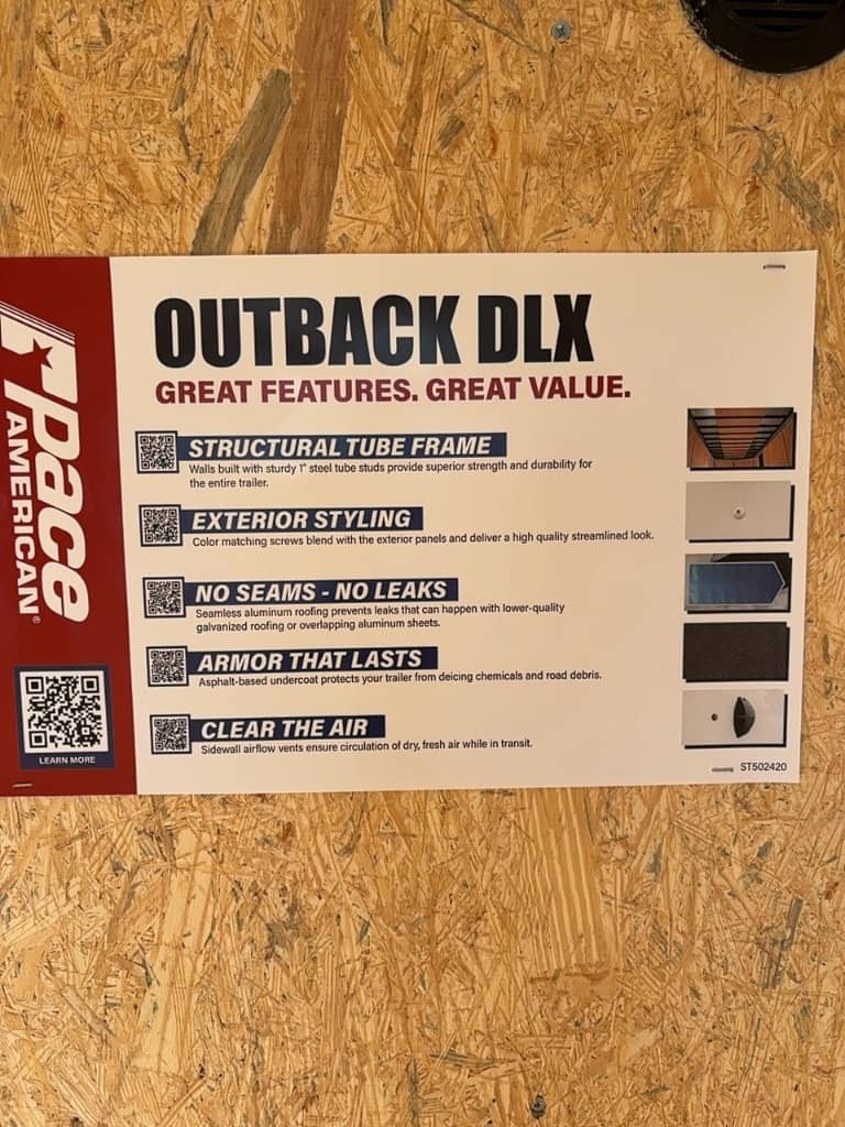 2026 Pace American 2026 Pace American Outback DLX - thumbnail 12