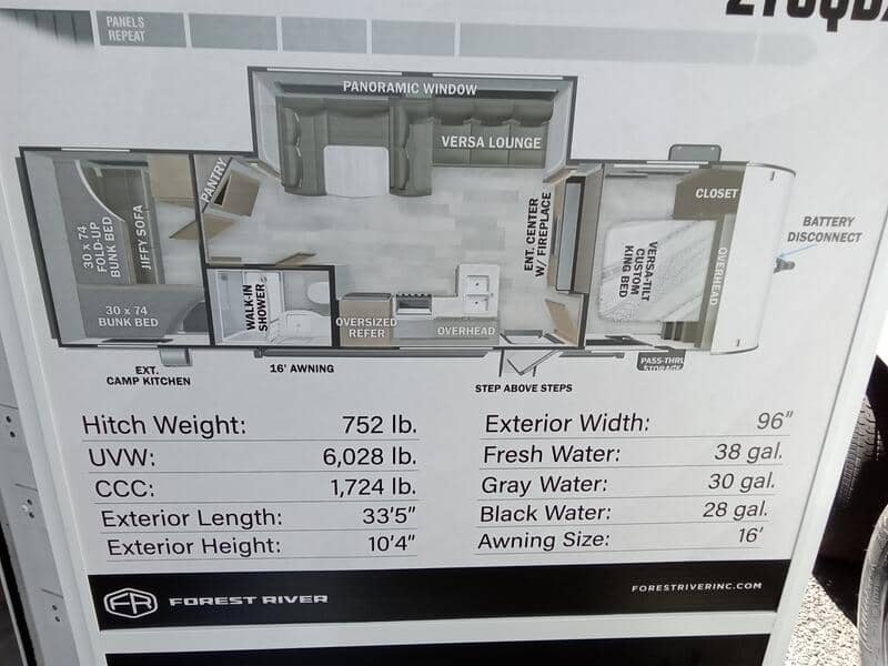 2026 Forest River 2026 Forest River Salem Cruise Lite - thumbnail 19