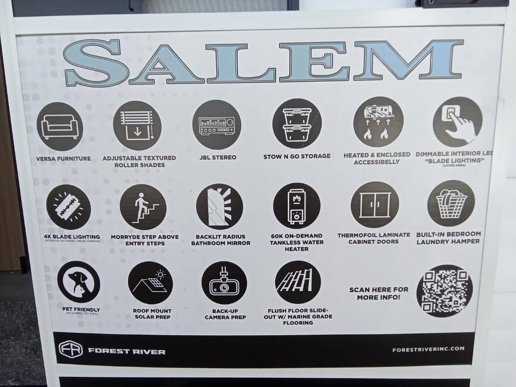 2026 Forest River 2026 Forest River Salem - thumbnail 21