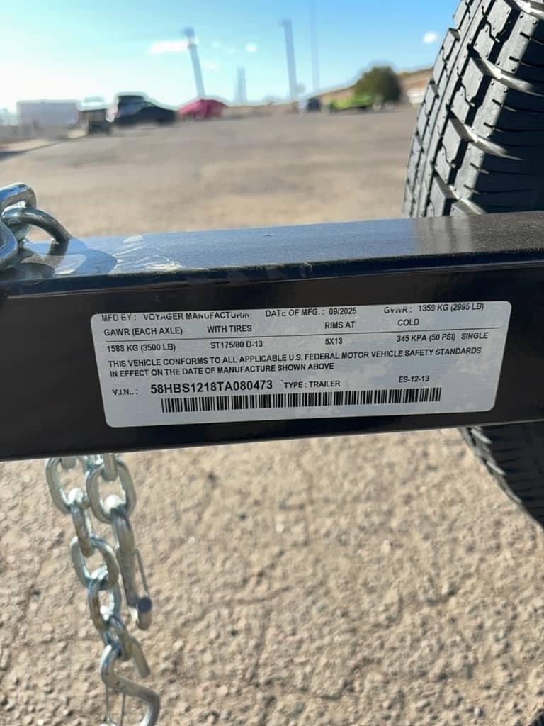 2026 Echo Trailers 2026 Echo Trailers '12 Snowmobile Trailer - thumbnail 4