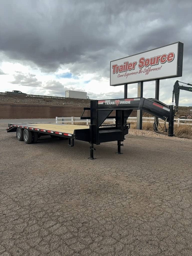 2026 Texas Pride Trailers 2026 Texas Pride Trailers 25' Dually Flatbed - thumbnail 1