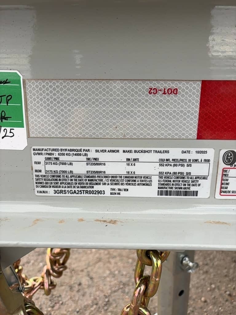 2026 Buckshot Trailers 2026 Buckshot Trailers BD Dump Trailer - thumbnail 5