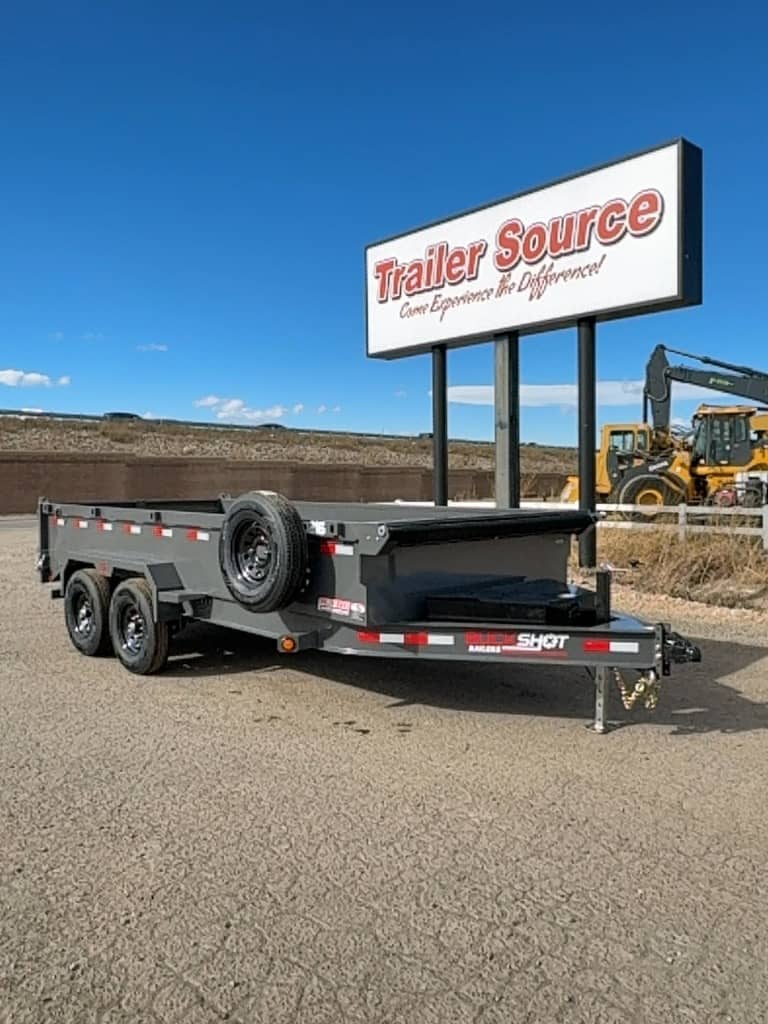 2026 Buckshot Trailers 2026 Buckshot Trailers 7'x16'x2' Dump 14K - thumbnail 1