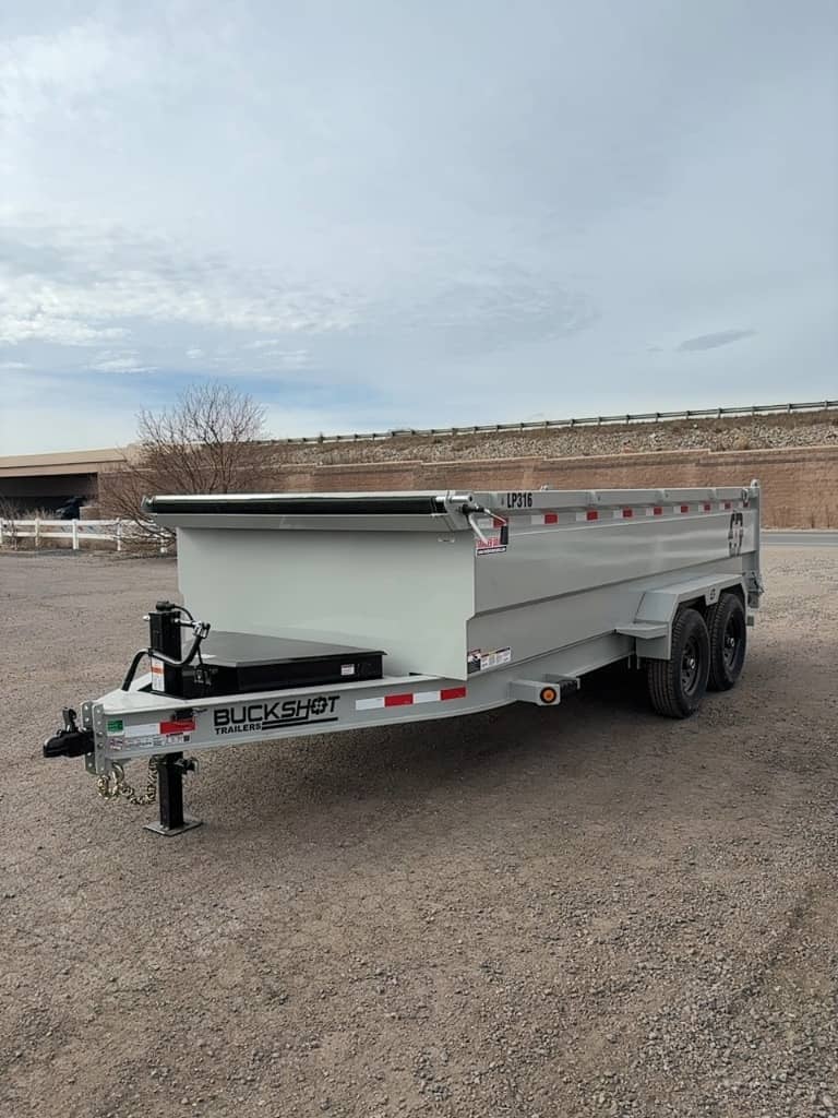 2026 Buckshot Trailers 2026 Buckshot Trailers 7'x16'x3' Dump - thumbnail 2