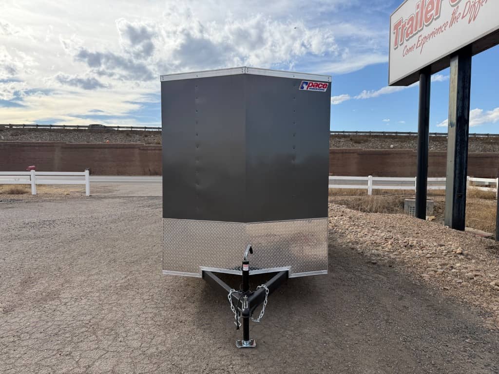 2026 Pace American 2026 Pace American 6 x 12 Outback DLX Flat Top V-Nose 3K - thumbnail 2