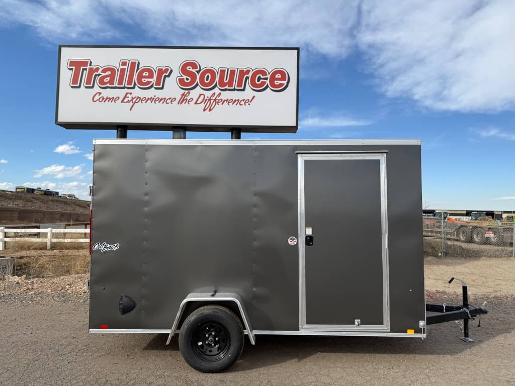 2026 Pace American 2026 Pace American 6 x 12 Outback DLX Flat Top V-Nose 3K - thumbnail 3