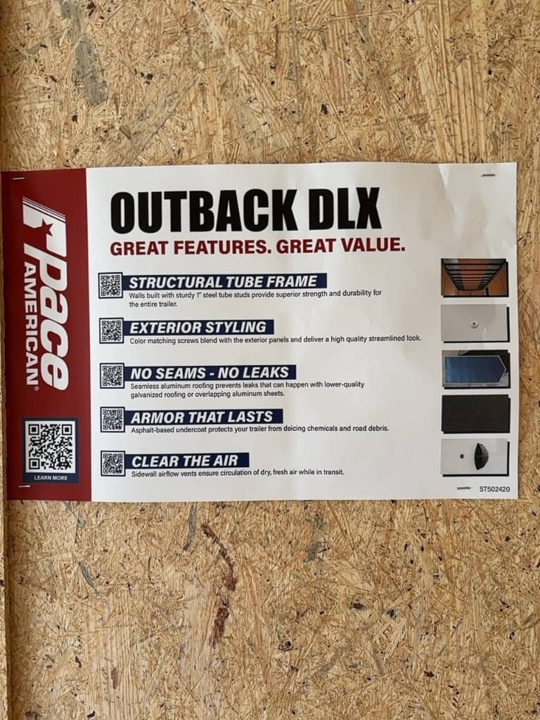 2026 Pace American 2026 Pace American Outback DLX - thumbnail 15