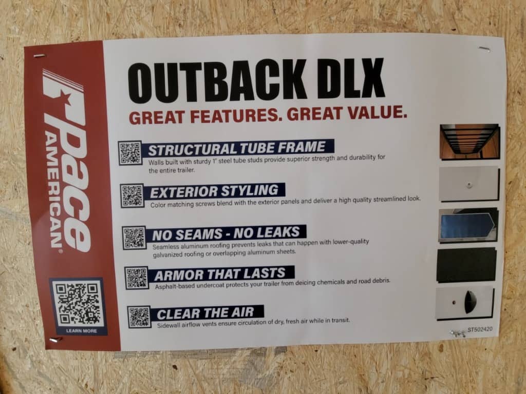 2026 Pace American 2026 Pace American Outback DLX - thumbnail 13