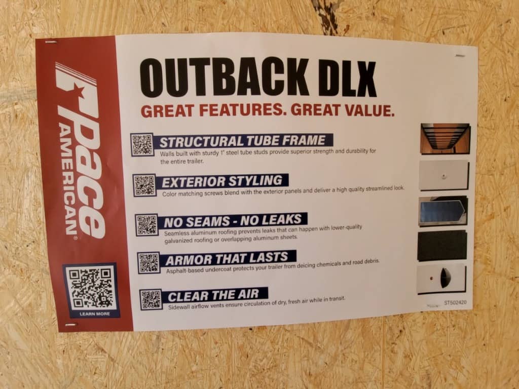 2026 Pace American 2026 Pace American Outback DLX - thumbnail 11