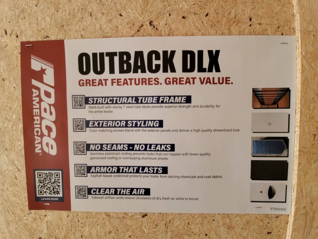 2026 Pace American 2026 Pace American Outback DLX - thumbnail 11