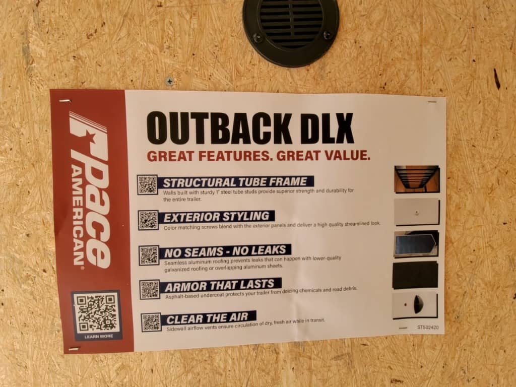 2026 Pace American 2026 Pace American Outback DLX - thumbnail 9