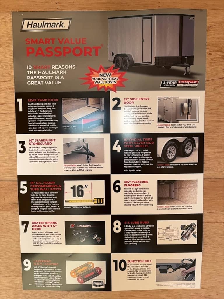 2026 Haulmark 2026 Haulmark Passport - thumbnail 19