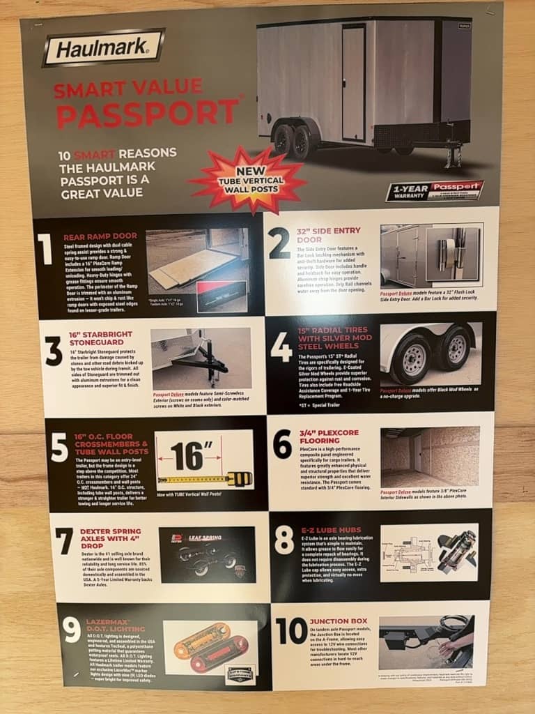 2026 Haulmark 2026 Haulmark Passport - thumbnail 19