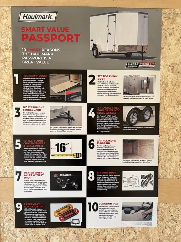 2026 Haulmark 2026 Haulmark Passport - thumbnail 15