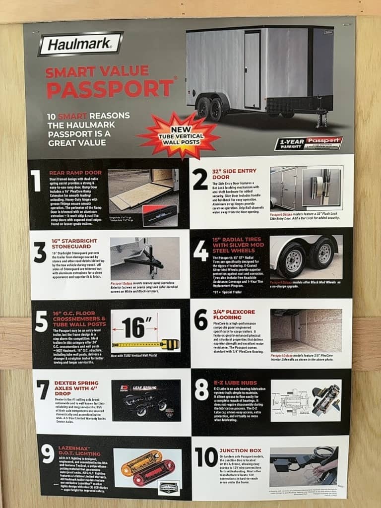 2026 Haulmark 2026 Haulmark Passport - thumbnail 8