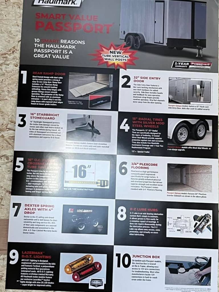 2026 Haulmark 2026 Haulmark Passport - thumbnail 7