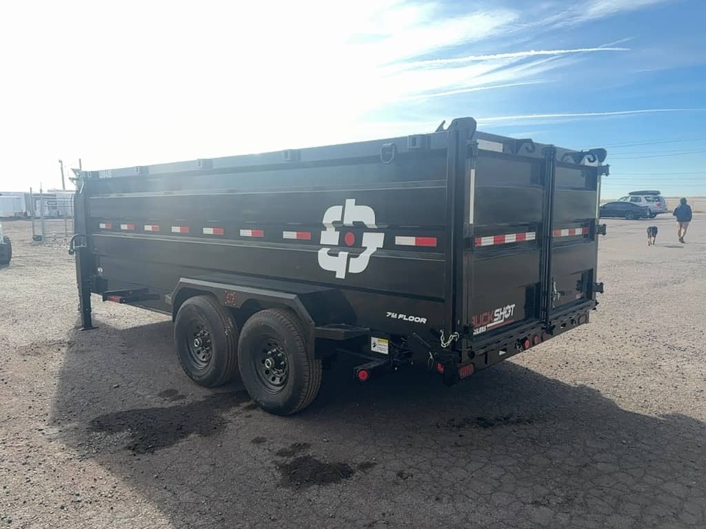 2027 Buckshot Trailers 2027 Buckshot Trailers 7'x16'x4' Gooseneck Dump - GHI416 - 3443 - thumbnail 8