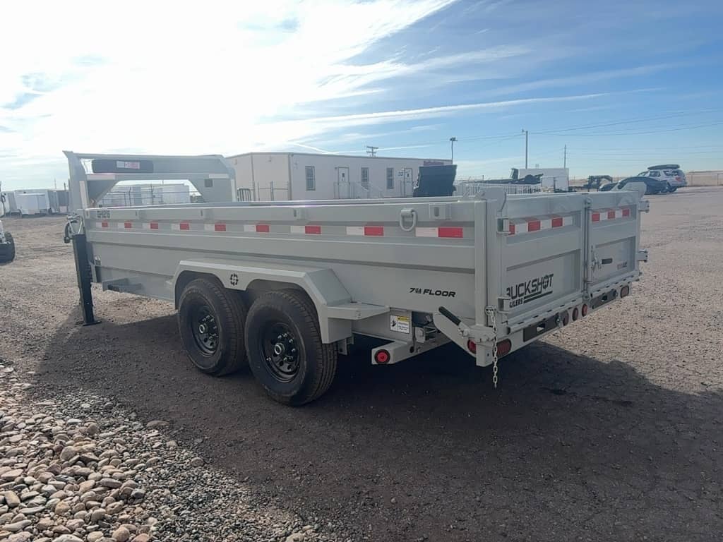 2027 Buckshot Trailers 2027 Buckshot Trailers 7'x16'x2' Gooseneck Dump - GHI216 - 3444 - thumbnail 8