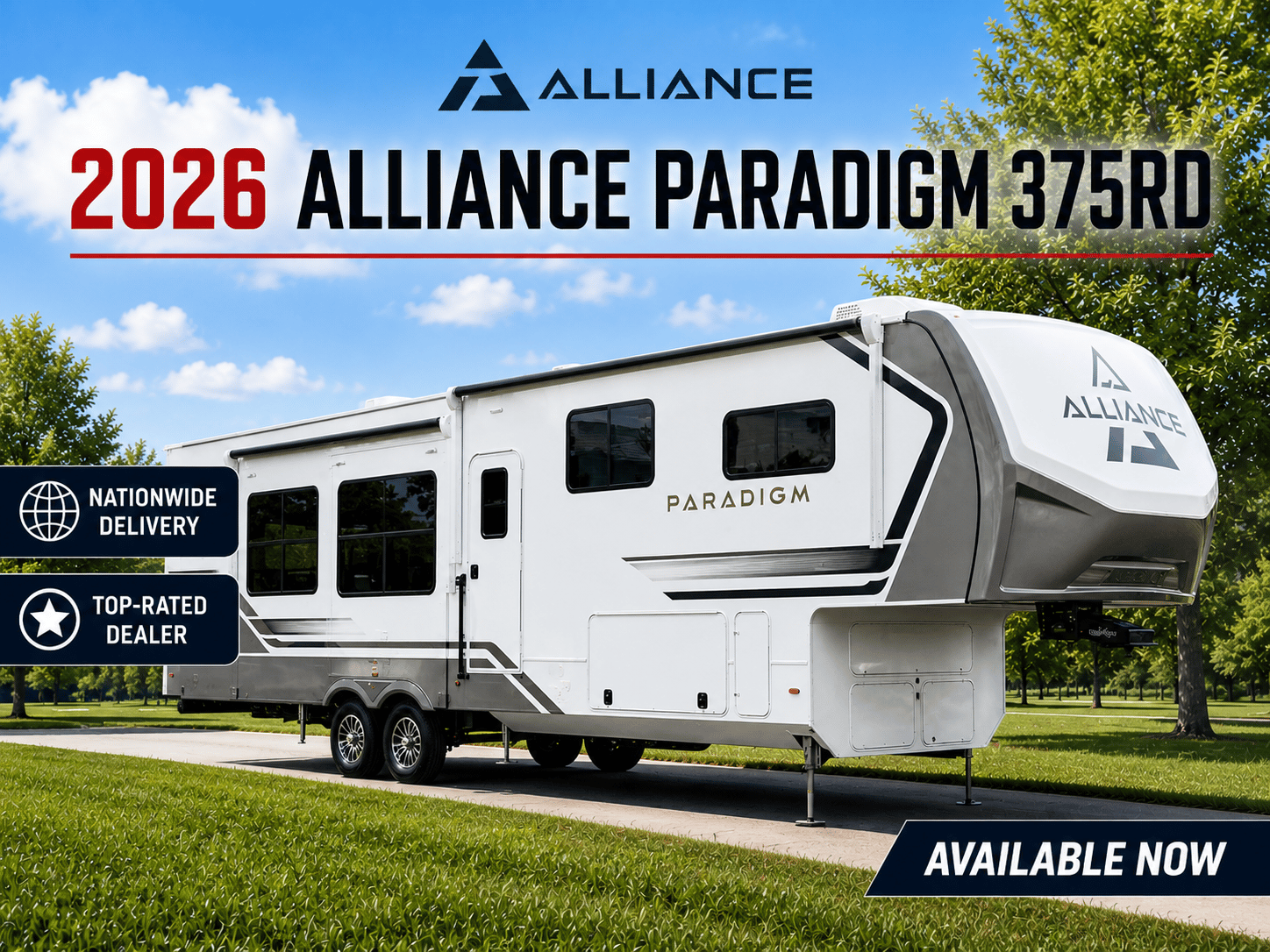 2026 Alliance RV Paradigm 375RD