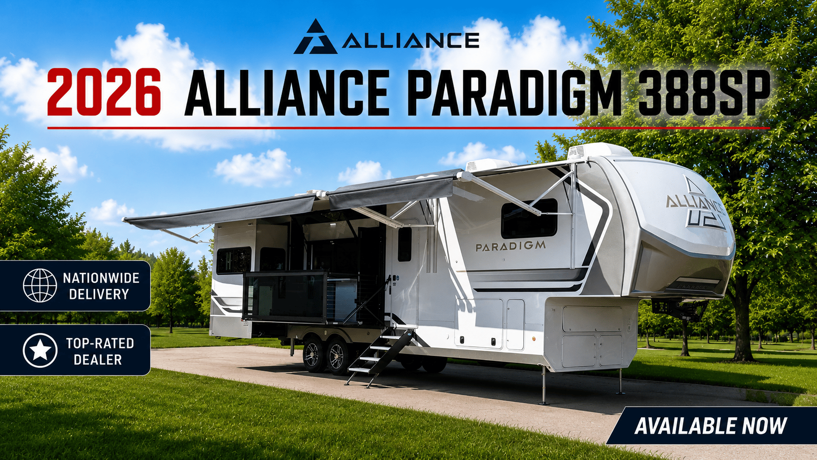 2026 Alliance RV Paradigm 388SP