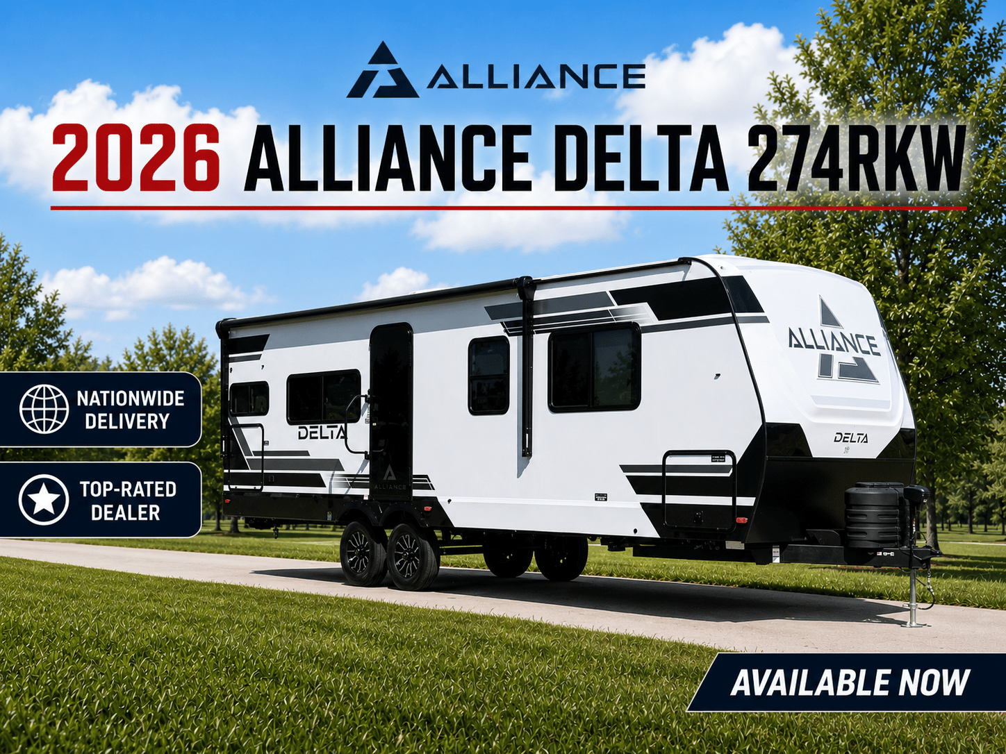 2026 Alliance RV Delta 274RKW