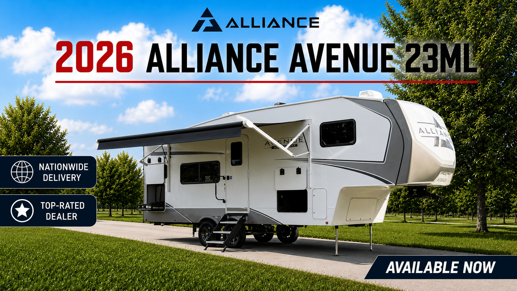 2026 Alliance RV Avenue All Access 23ML