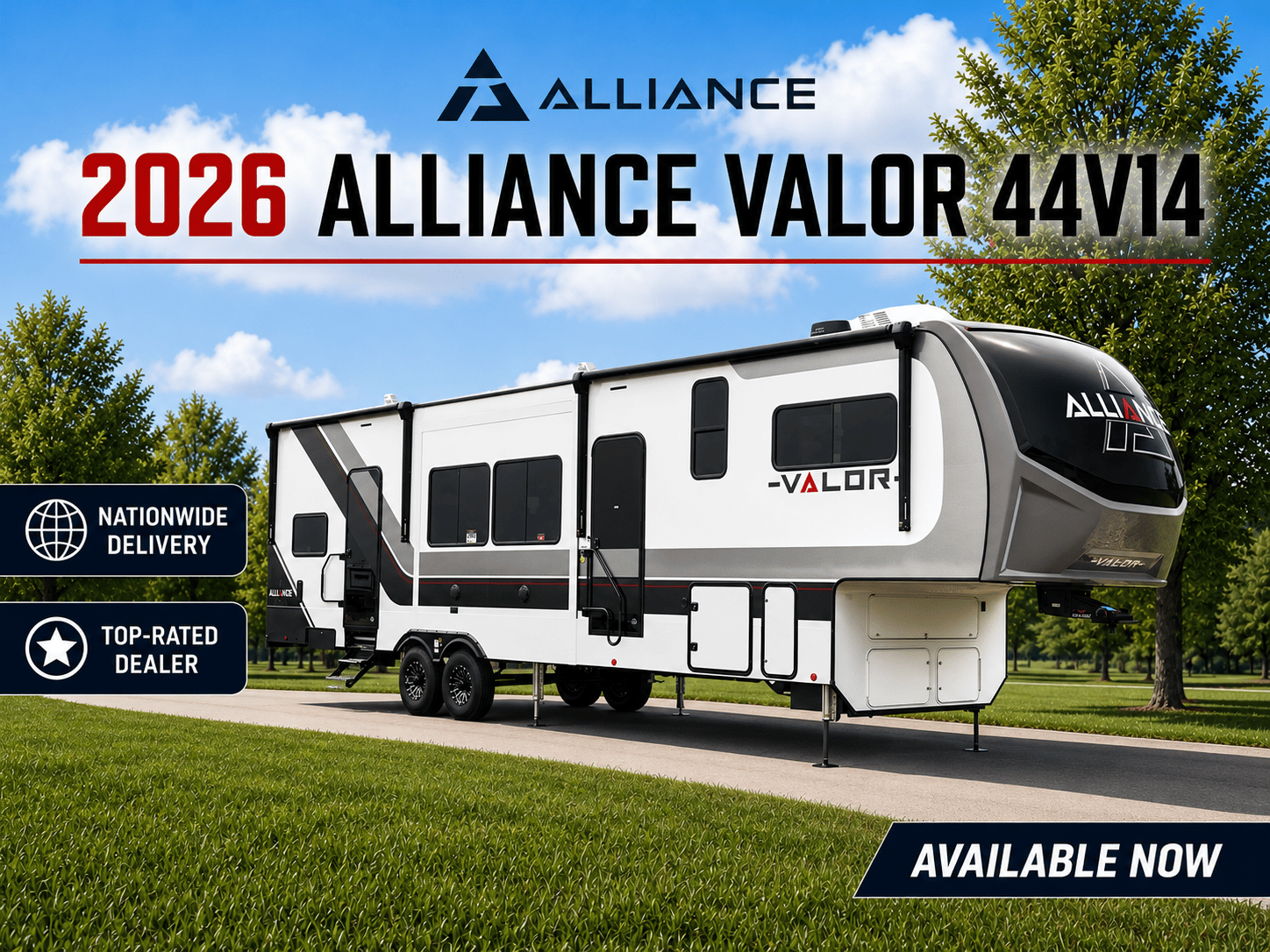 2026 Alliance RV Valor 44V14