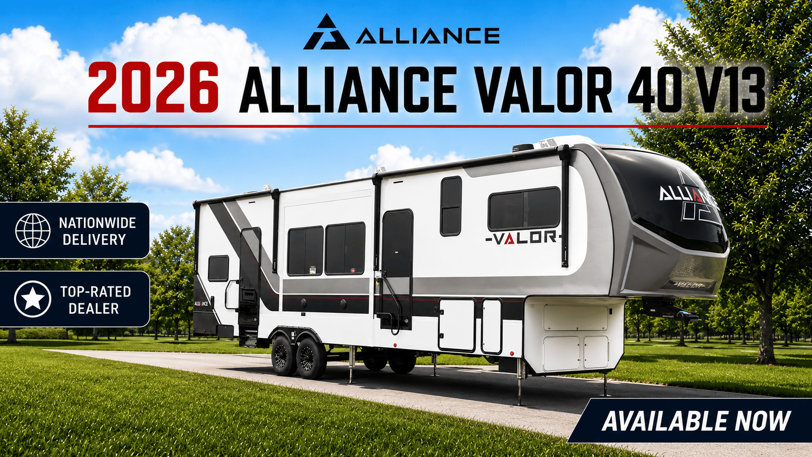2026 Alliance RV Valor 40V13