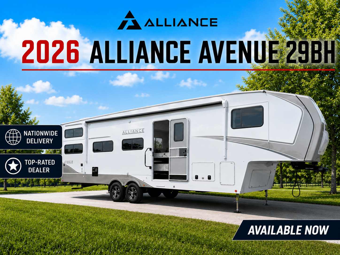 2026 Alliance RV Avenue All Access 29BH