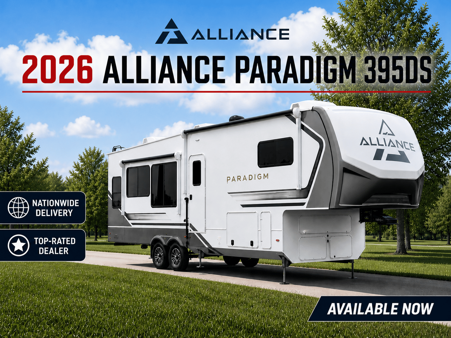 2026 Alliance RV Paradigm 395DS