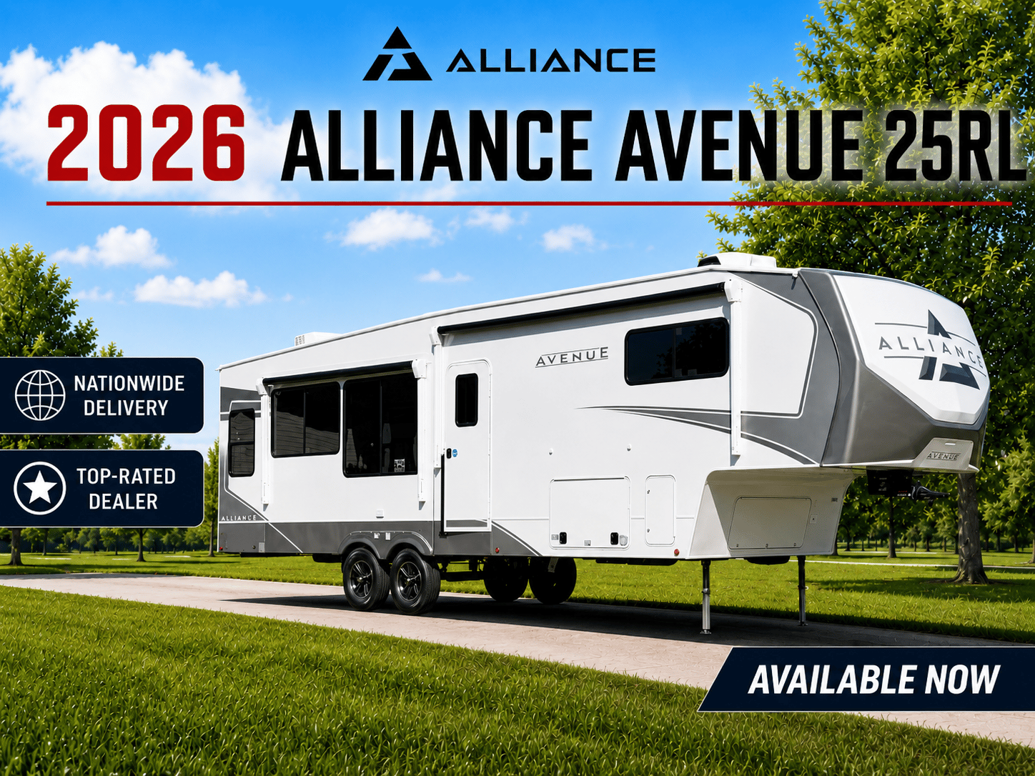 2026 Alliance RV Avenue All Access 25RL