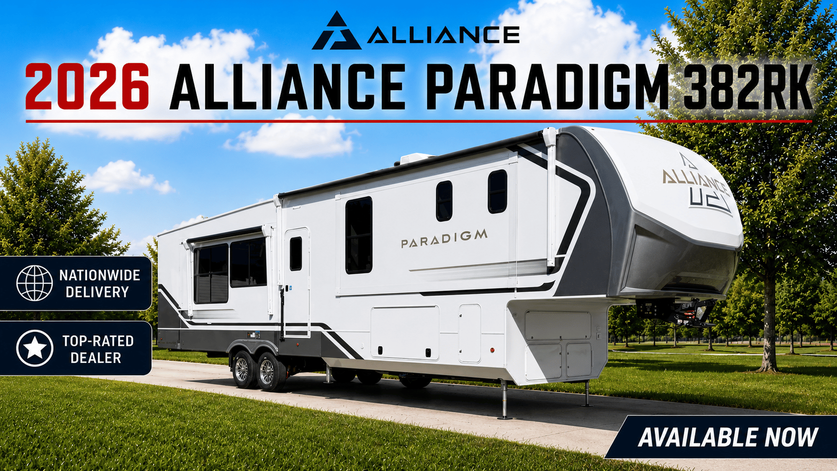 2026 Alliance RV Paradigm 382RK