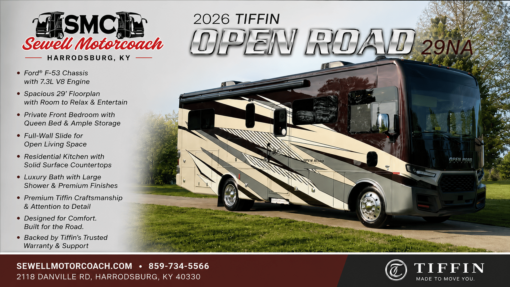 2026 Tiffin 2026 Tiffin Allegro Open Road - thumbnail 3