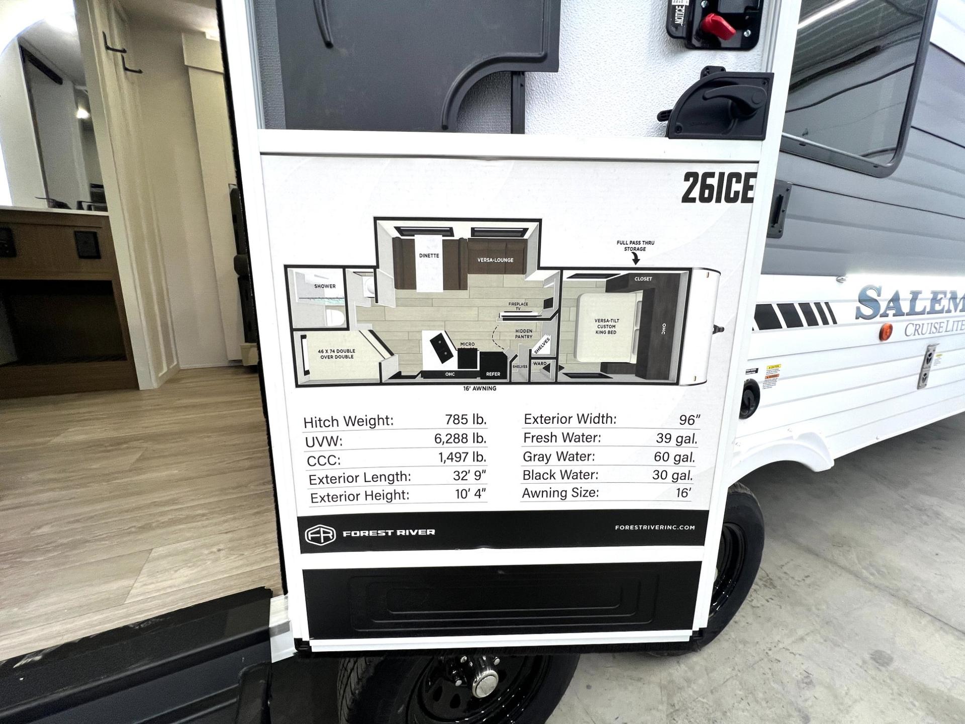 2026 Forest River 2026 Forest River Salem Cruise Lite - thumbnail 9