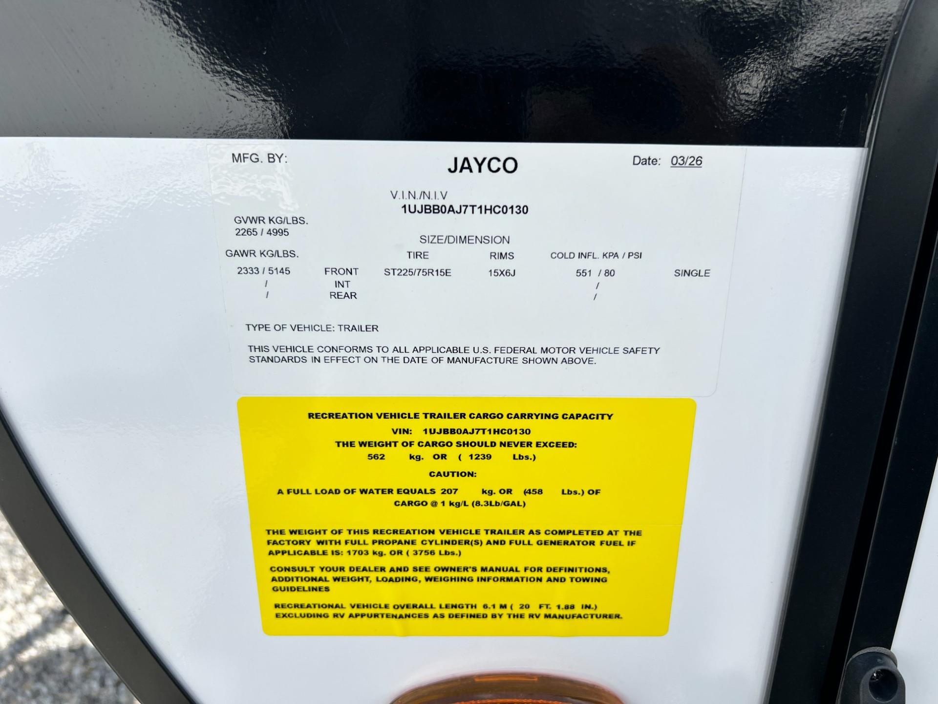 2026 Jayco 2026 Jayco Jay Feather Air - thumbnail 11