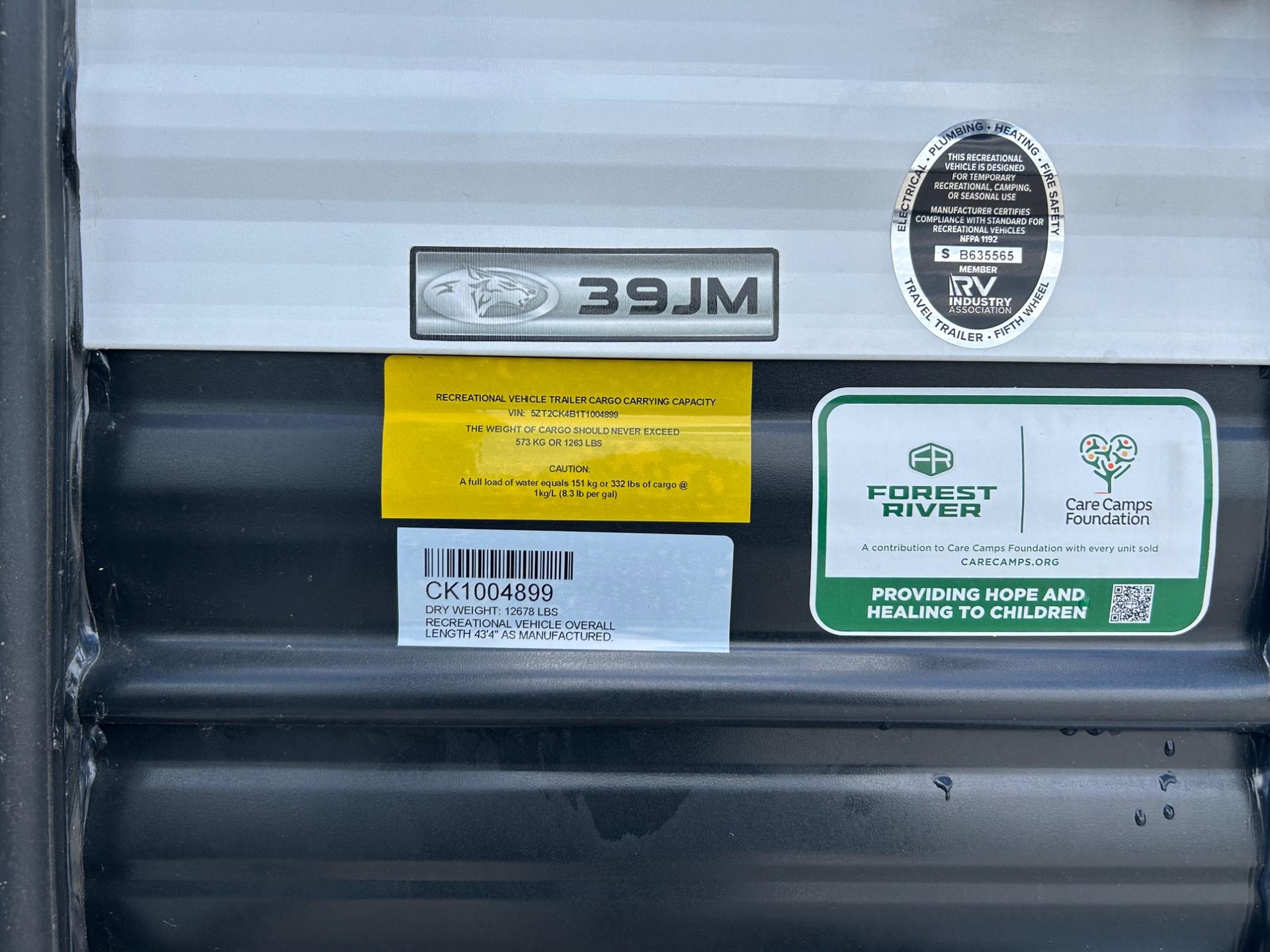 2026 Forest River 2026 Forest River Cherokee Timberwolf - thumbnail 10