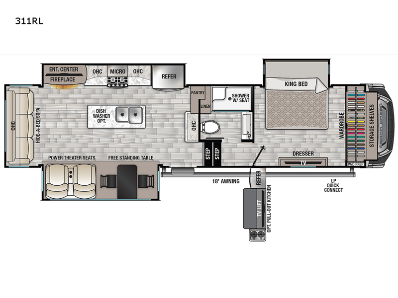 2022 Forest River 2022 Forest River Cedar Creek - thumbnail 2