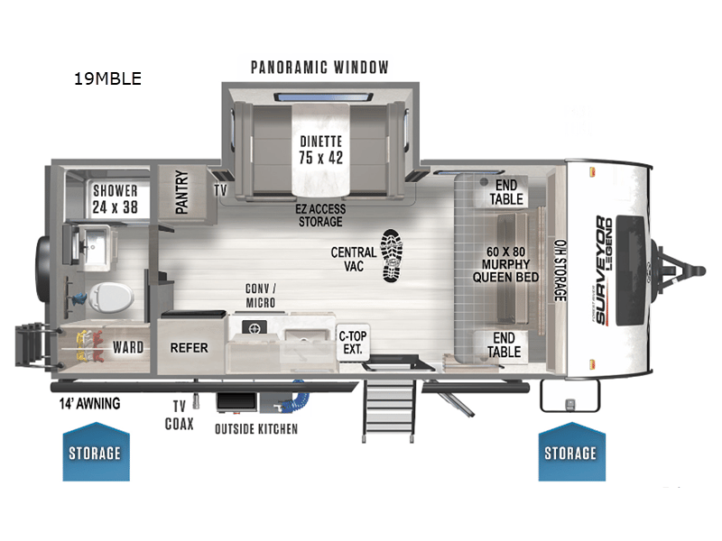 2022 Forest River 2022 Forest River Surveyor Legend - thumbnail 2