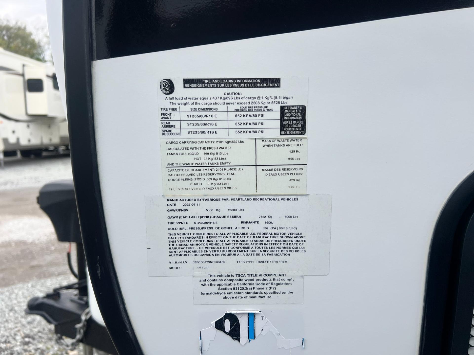 2022 Heartland 2022 Heartland Fuel - thumbnail 9