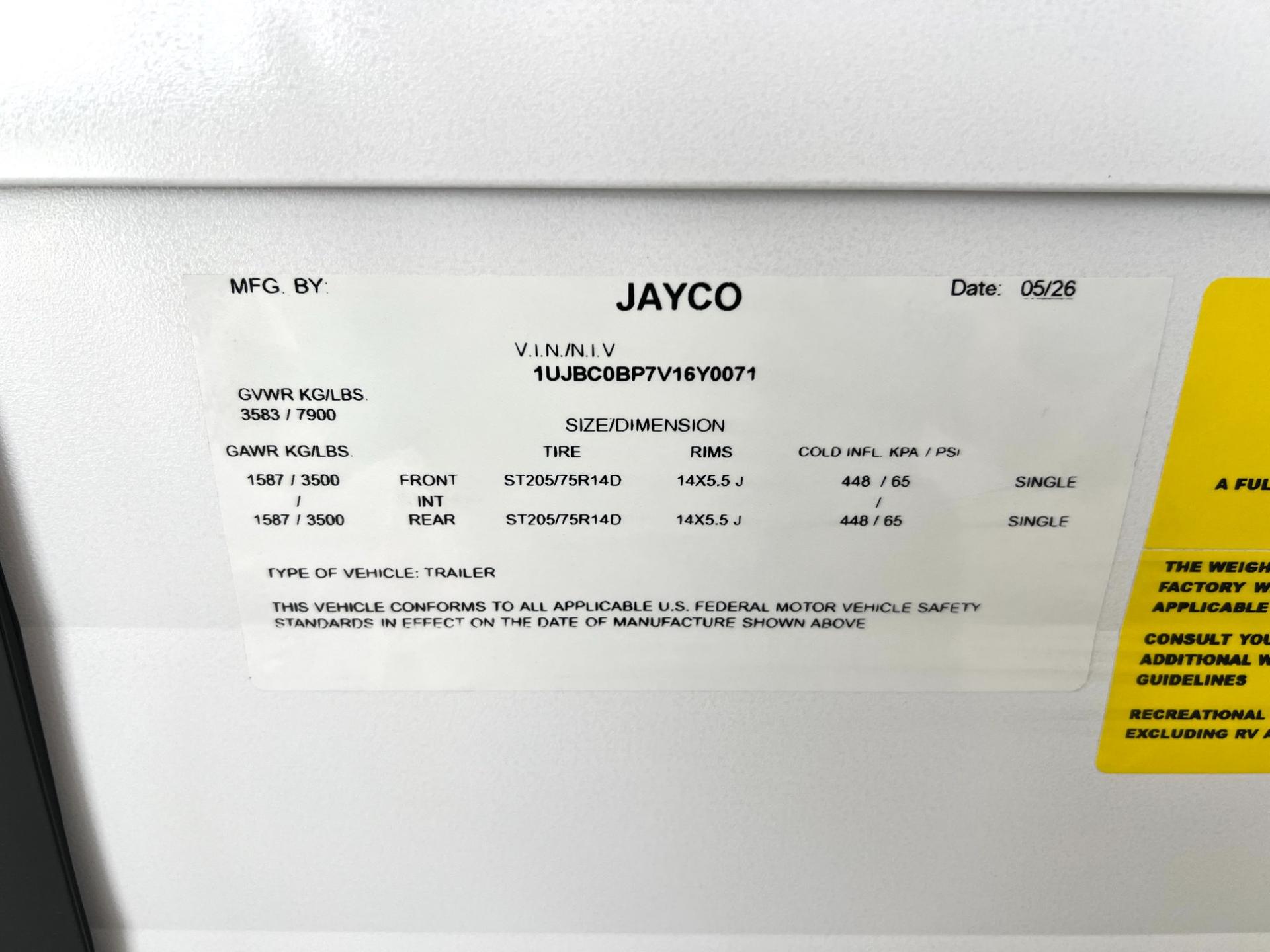 2026 Jayco 2026 Jayco Jay Flight SLX - thumbnail 7